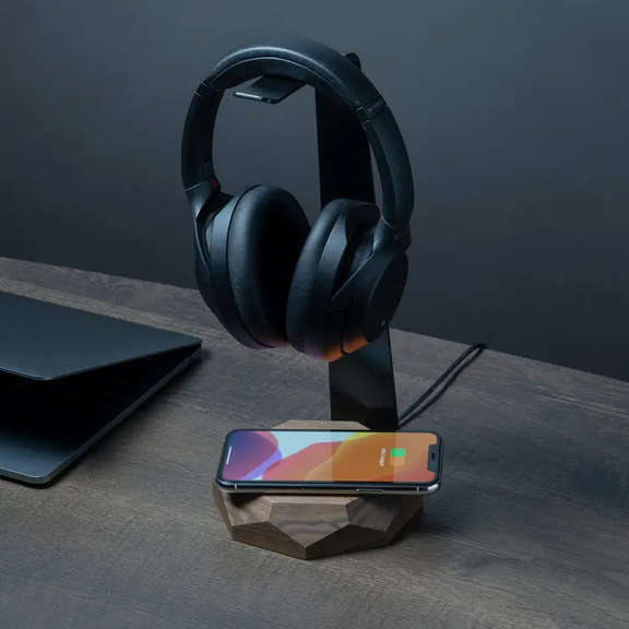 2-in-1 Headphones & Charging Stand - Home Works