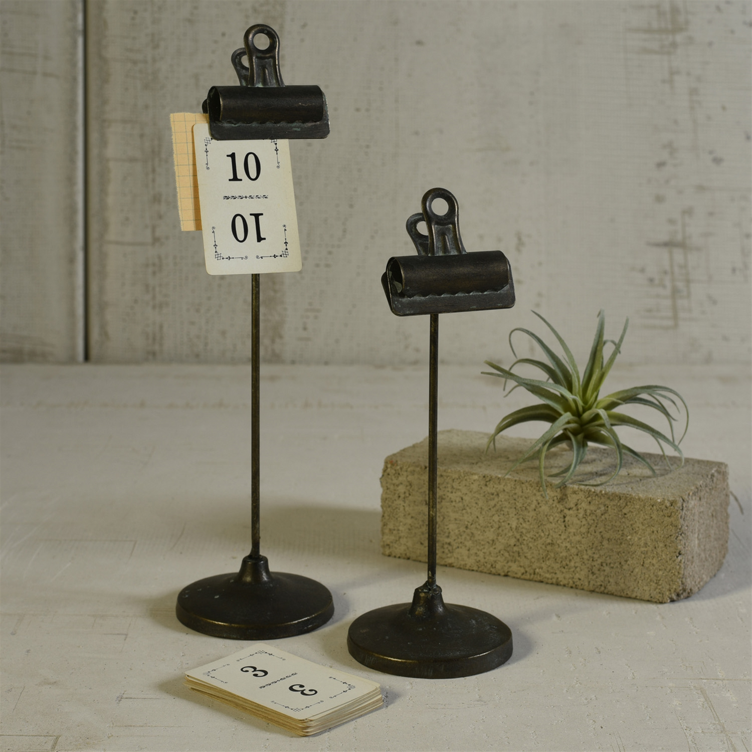 Small Bookkeepers Clip Stand - Home Works