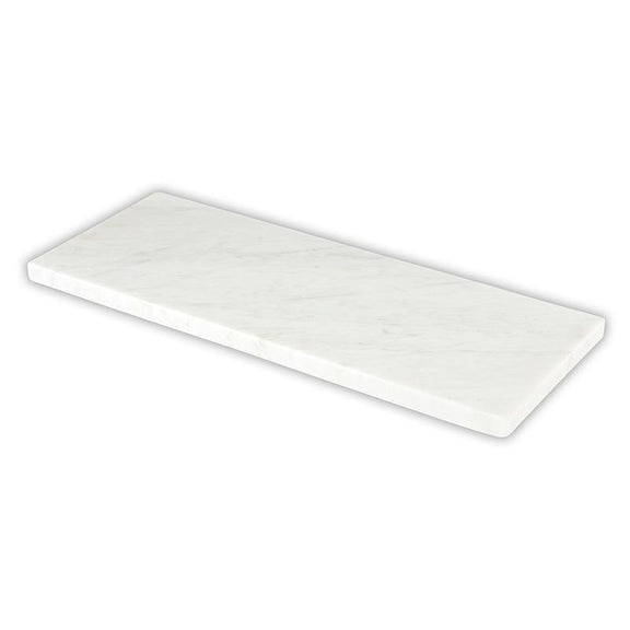 Large White Marble Tray - Home Works