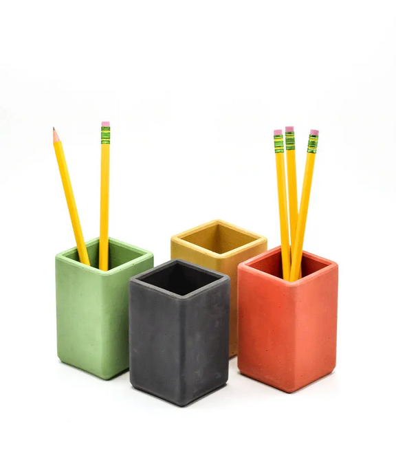 Concrete Pencil Cup - Home Works