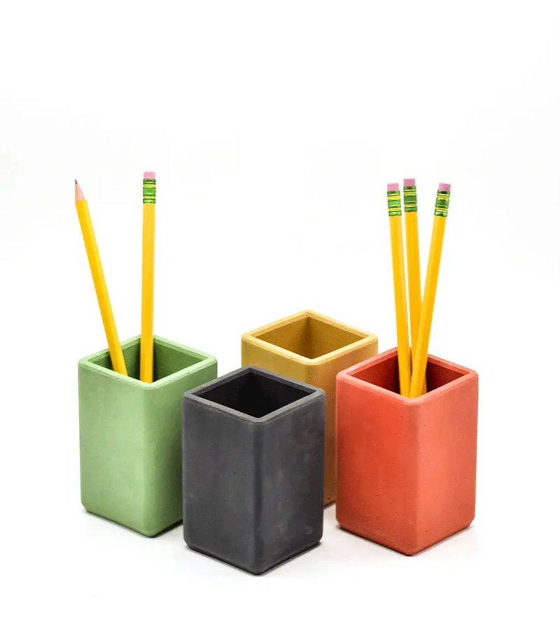 Concrete Pencil Cup - Home Works