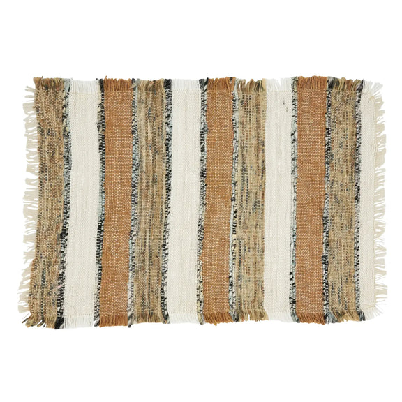 Natural Striped Placemat Set of 4 - Home Works