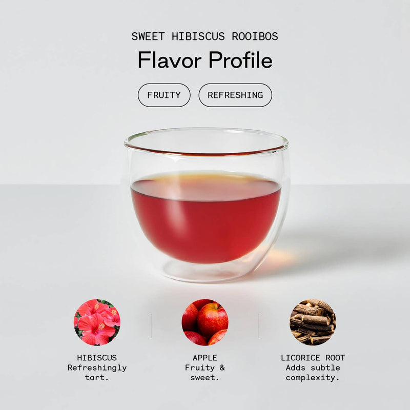 Sweet Hibiscus Rooibos Tea - Home Works