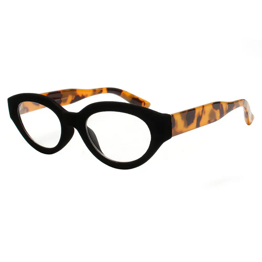 Blue Light Reading Glasses in Black Velvet - Home Works