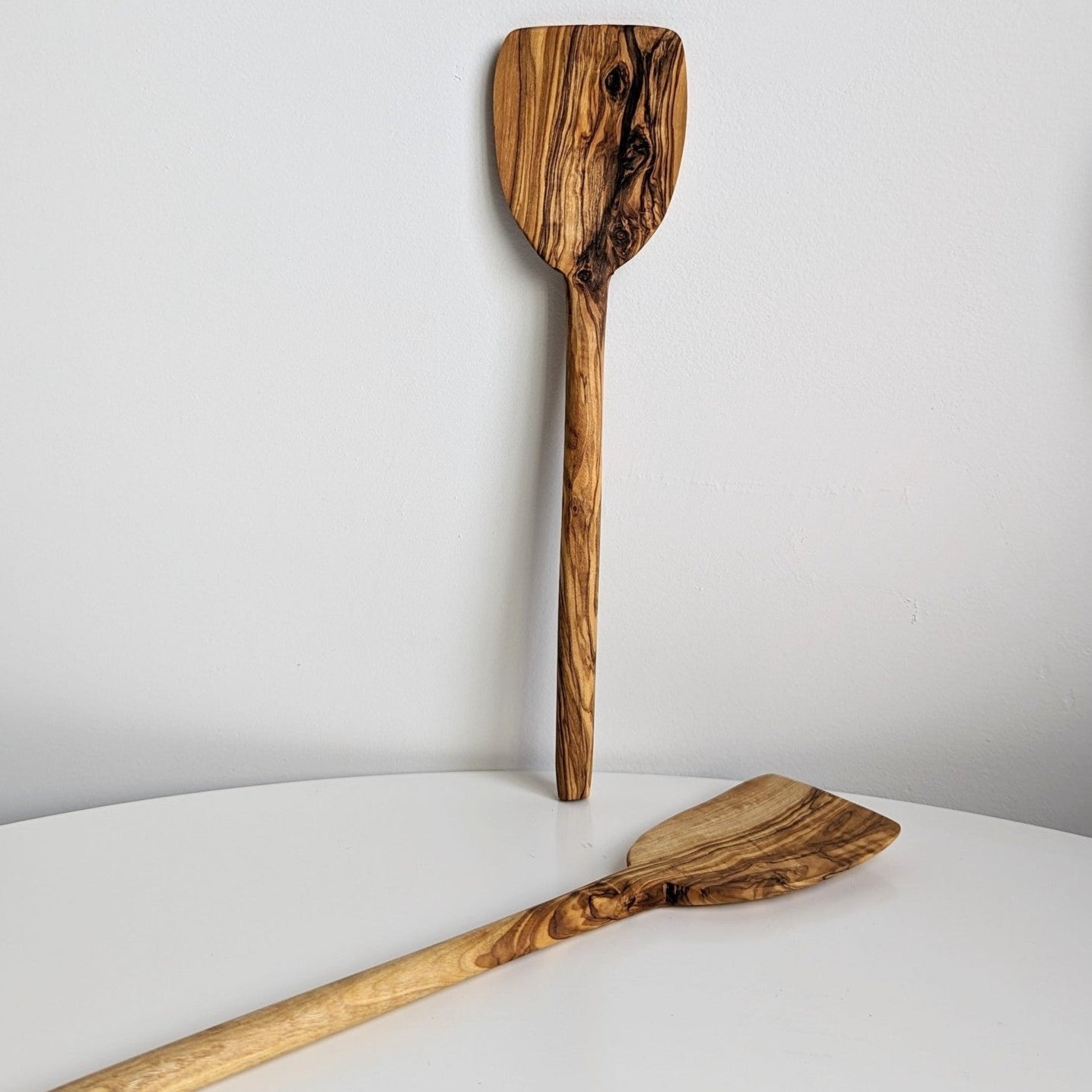 Olive Wood Pancake Spatula - Home Works