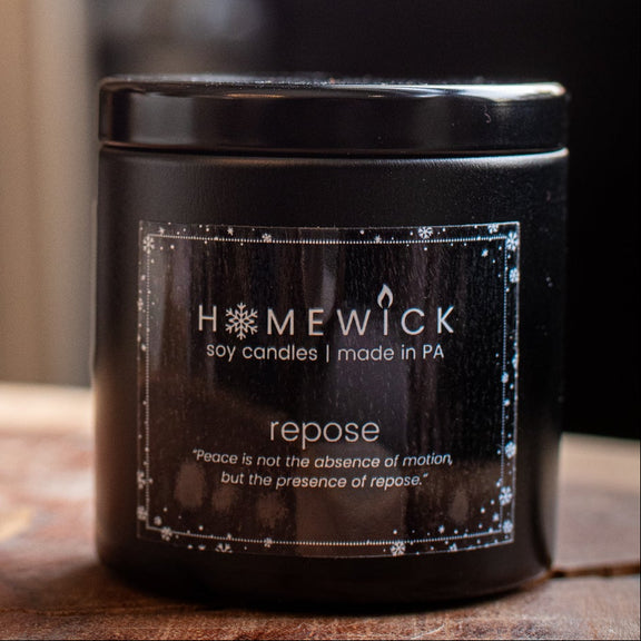 HomeWick Black Repose Mini - Home Works