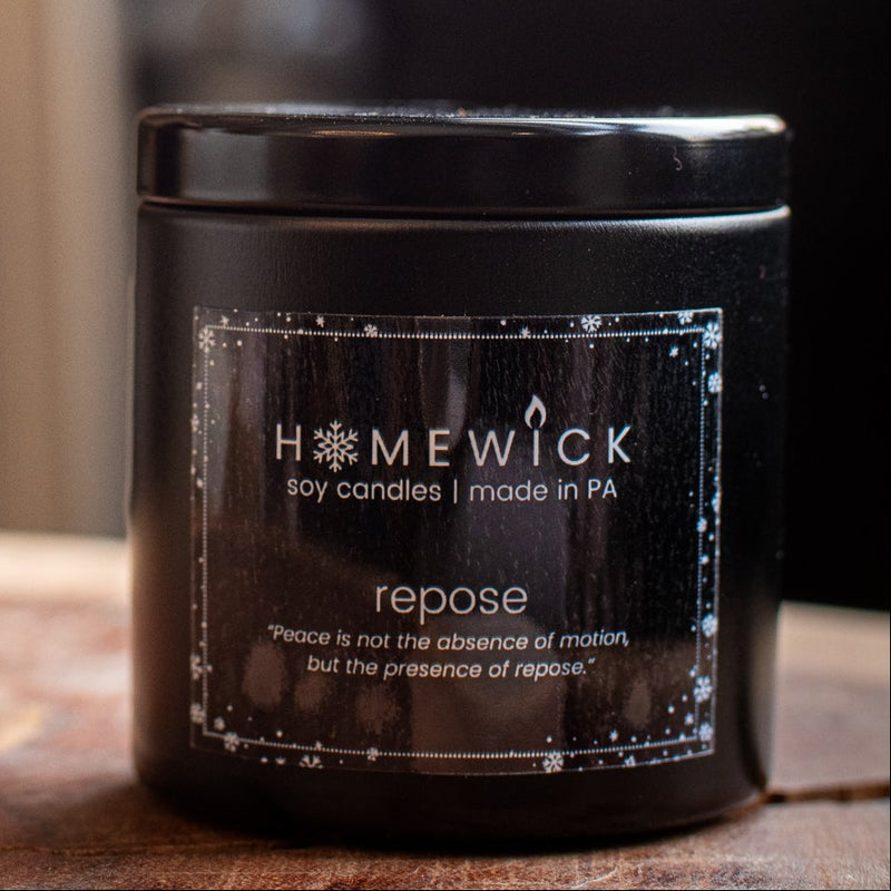 HomeWick Black Repose Mini - Home Works
