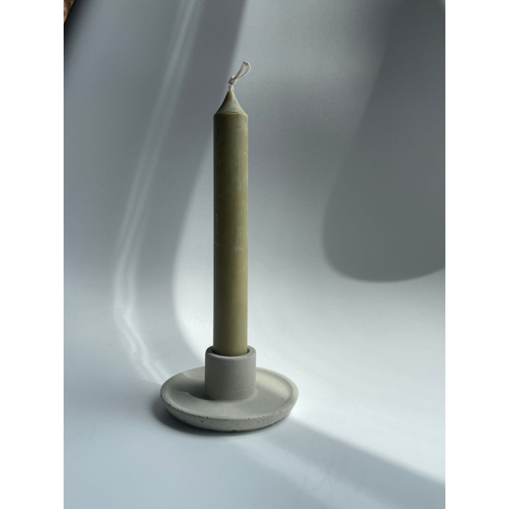 Traditional Concrete Candle Holder - Home Works