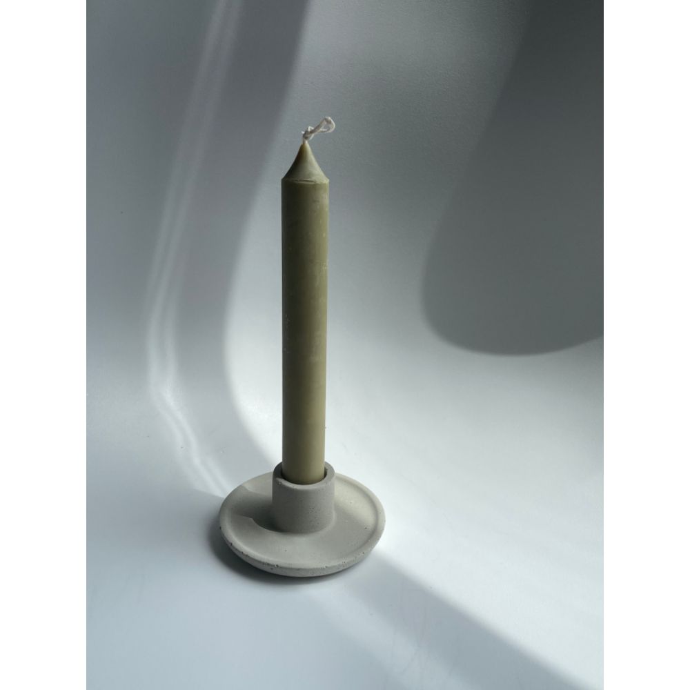 Traditional Concrete Candle Holder - Home Works