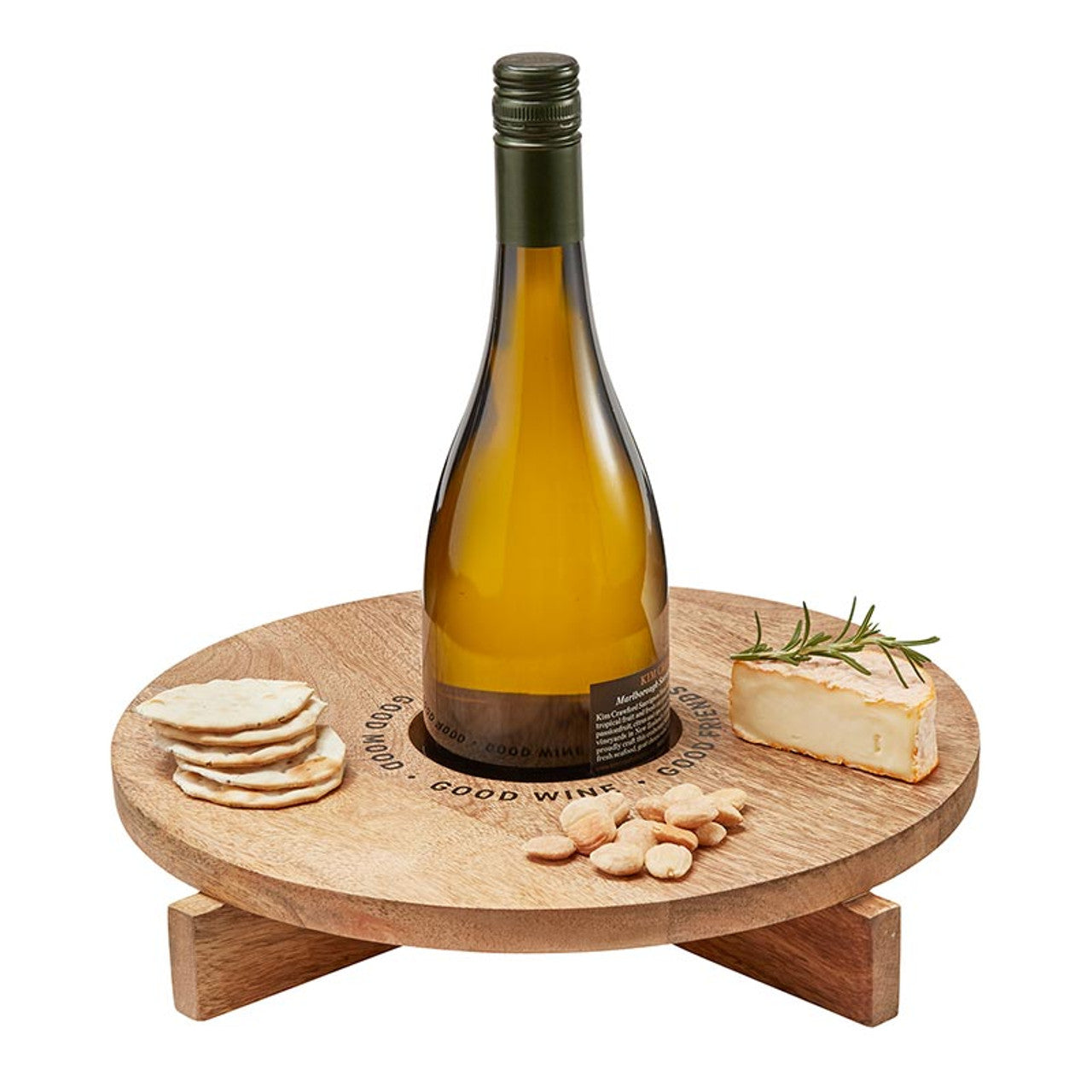 Wine Holder Cheese Board - Home Works
