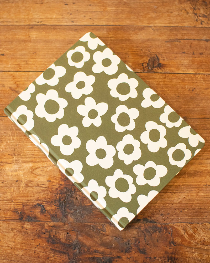Jumbo Journal Green Floral - Home Works