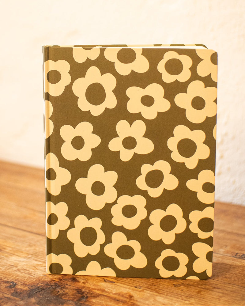 Jumbo Journal Green Floral - Home Works