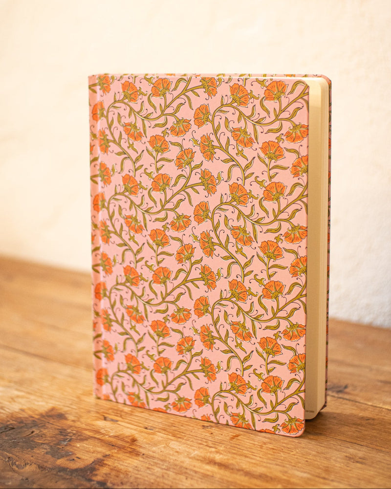 Jumbo Journal Pink Floral - Home Works