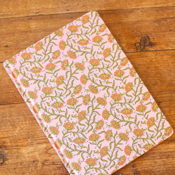 Jumbo Journal Pink Floral - Home Works