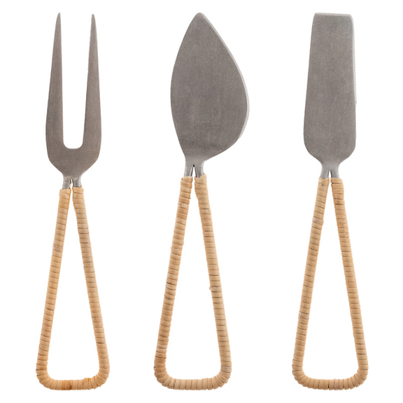 Cane Wrap Cheese Tools Set - Home Works