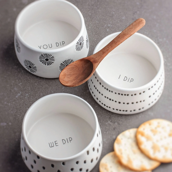 Dip Bowls with Spoon Set - Home Works