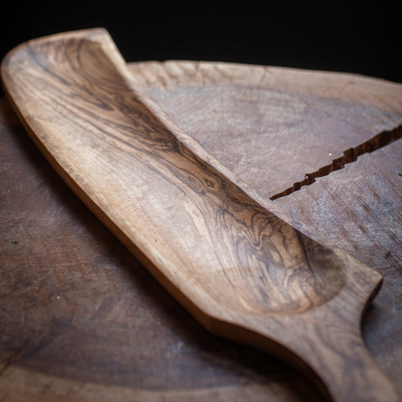 Olive Wood Cracker Tray - Home Works