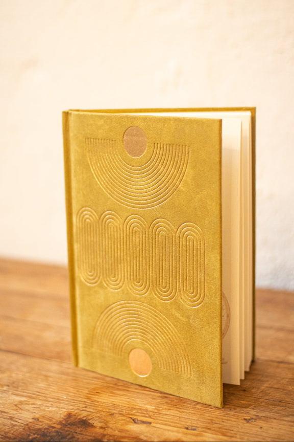 Radiant Avocado Suede Jornl - Home Works