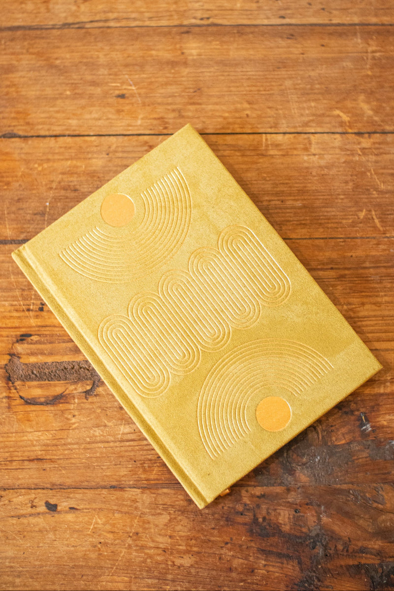 Radiant Avocado Suede Jornl - Home Works
