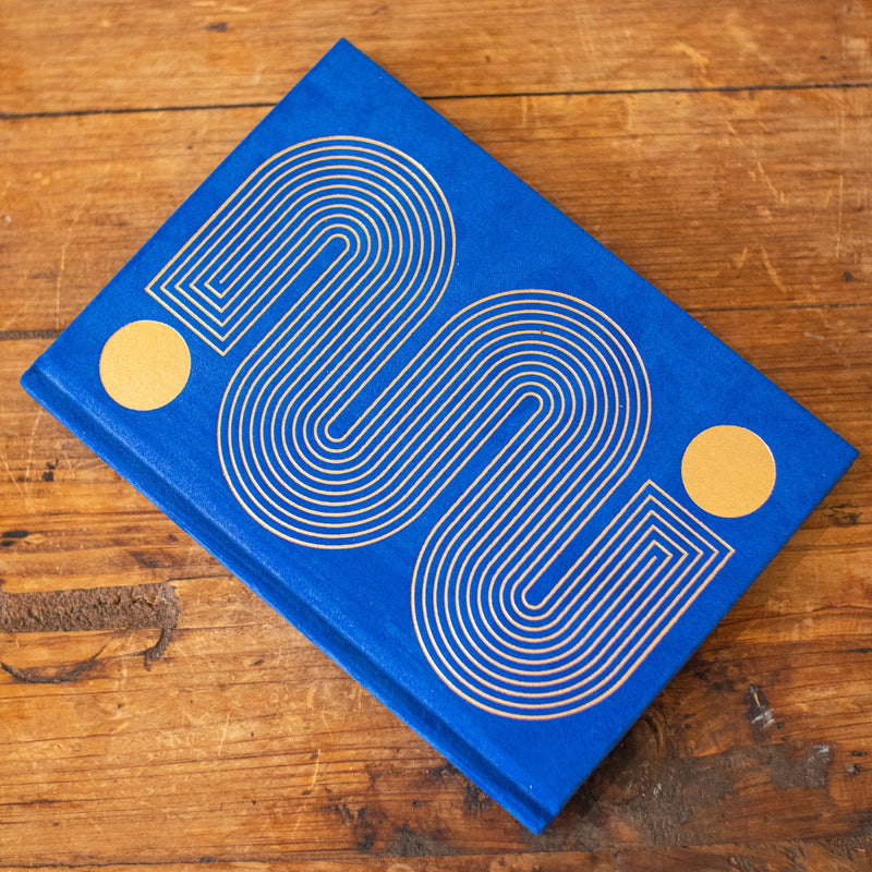 Radiant Cobalt Suede Jornl - Home Works
