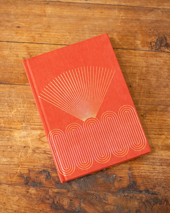 Radiant Rays Suede Journal - Home Works