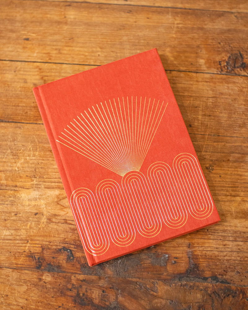 Radiant Rays Suede Journal - Home Works
