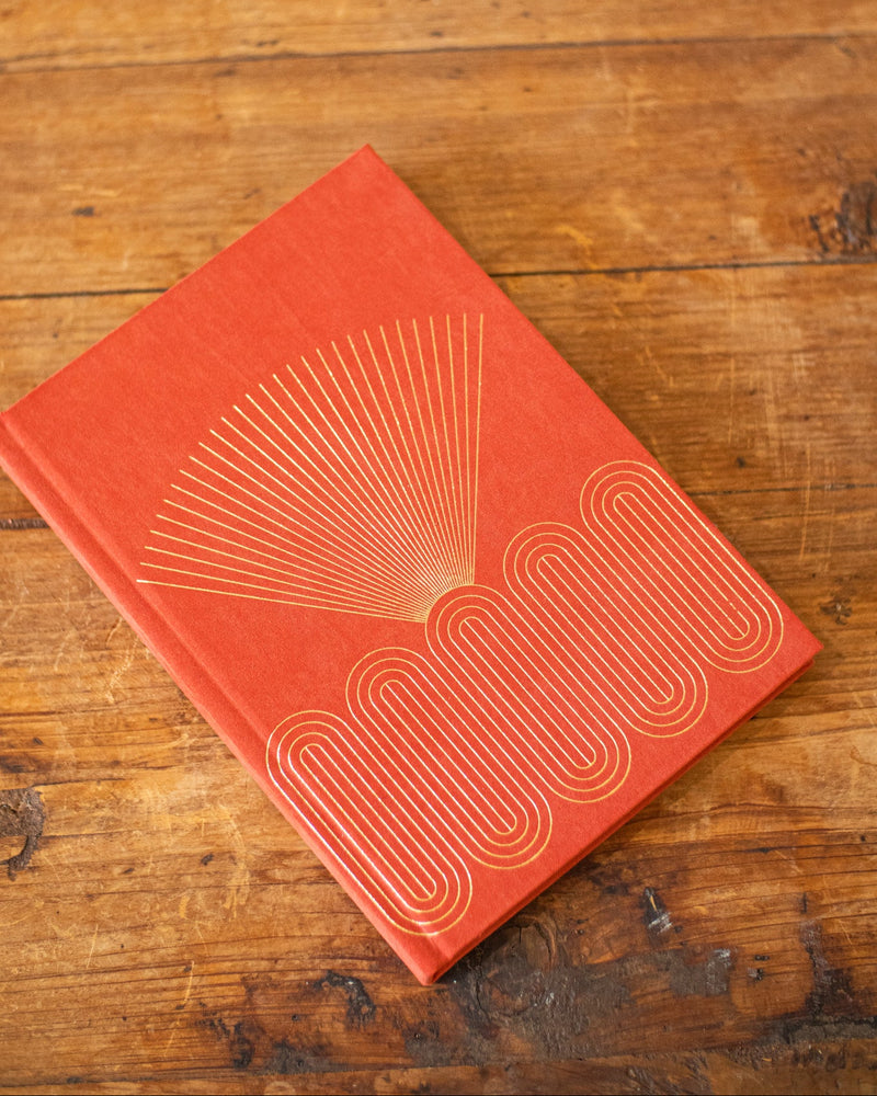 Radiant Rays Suede Journal - Home Works