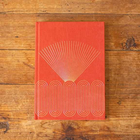 Radiant Rays Suede Journal - Home Works