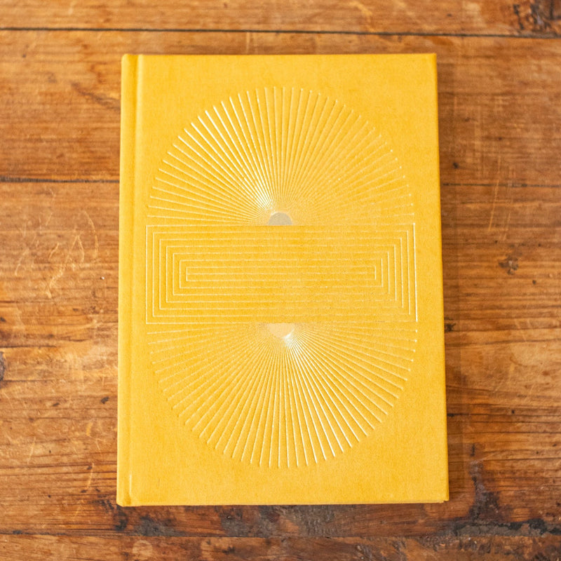 Radiant Sun Suede Journal - Home Works