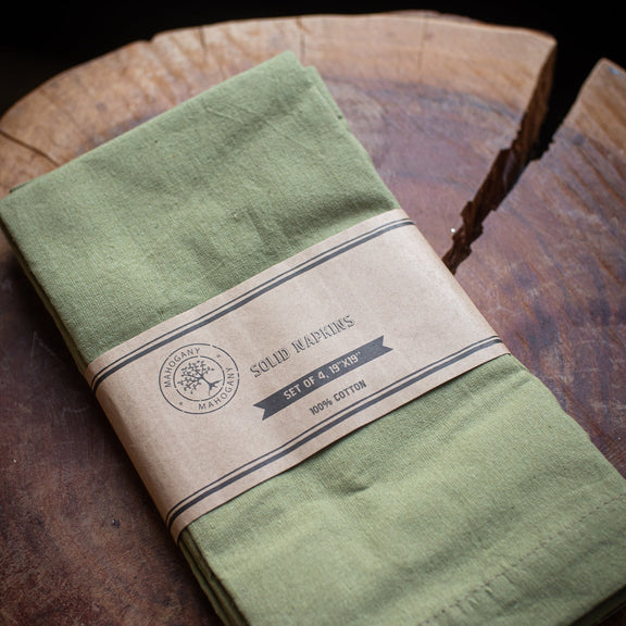 S4 Green Napkins - Home Works