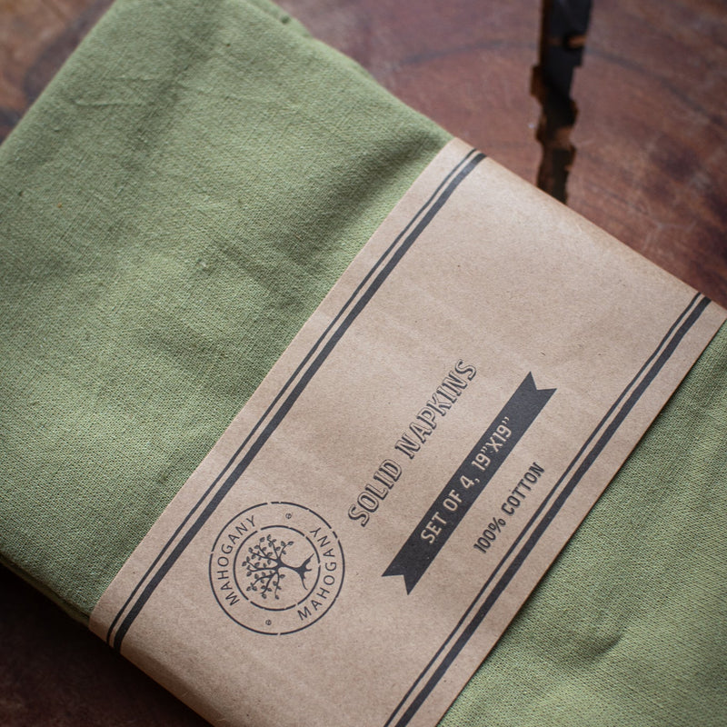 S4 Green Napkins - Home Works