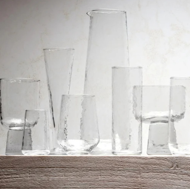 Clear Glass Carafes - Home Works