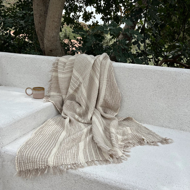 Muslin Cotton Throw - Home Works