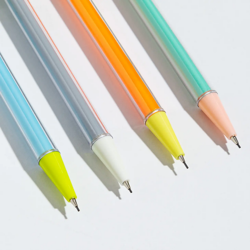 Colorblock Mechanical Pencil Set of 4 - Home Works