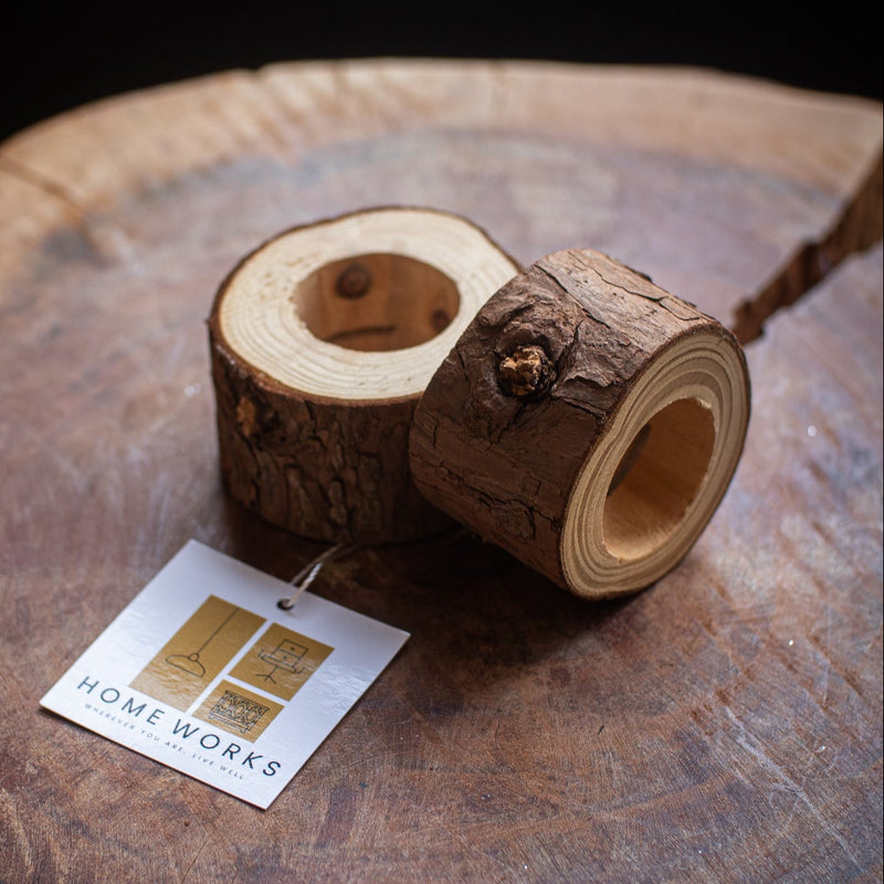 Bark Place Card/Napkin Ring - Home Works