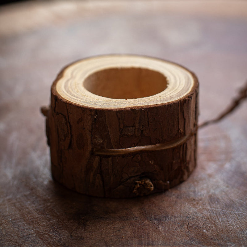 Bark Place Card/Napkin Ring - Home Works