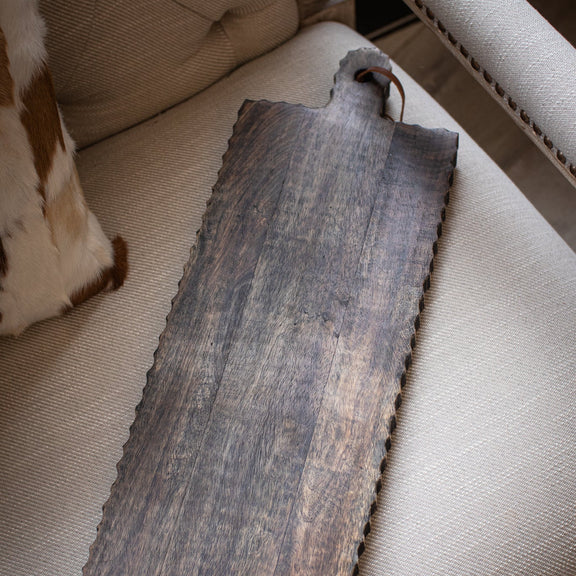 Hand Carved Black Board - Home Works