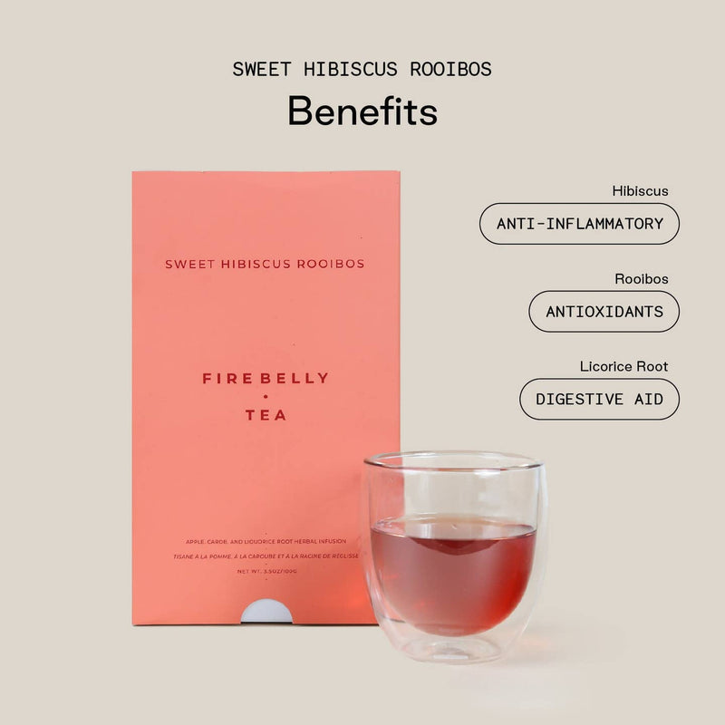 Sweet Hibiscus Rooibos Tea - Home Works