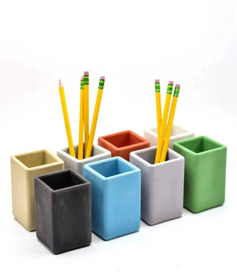 Concrete Pencil Cup - Home Works