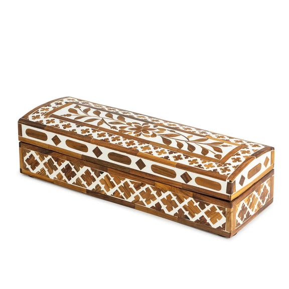 Jodhpur Wood Inlay Decorative Box - Home Works