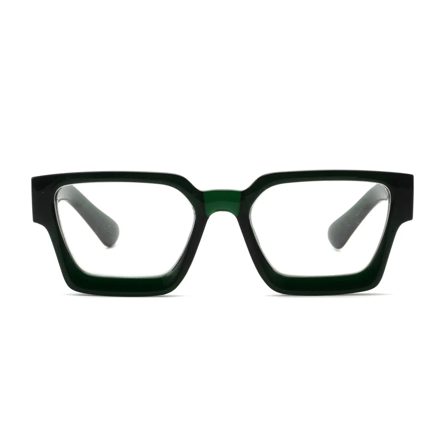 Blue Light Reading Glasses in Forest Green - Home Works