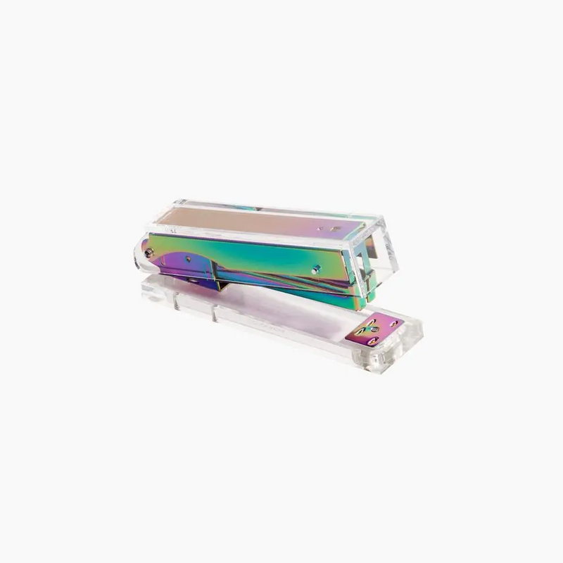 Acrylic Stapler in Iridescent - Home Works