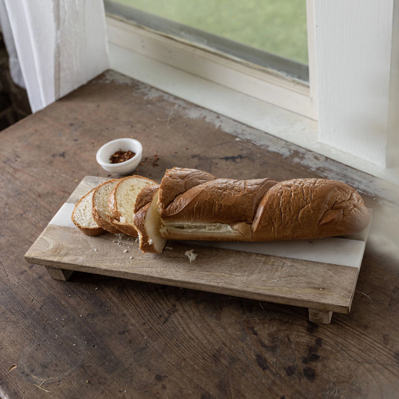 Elevated Marble Serving Board - Home Works