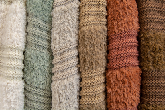 Plush Knit Throw Blanket - Home Works