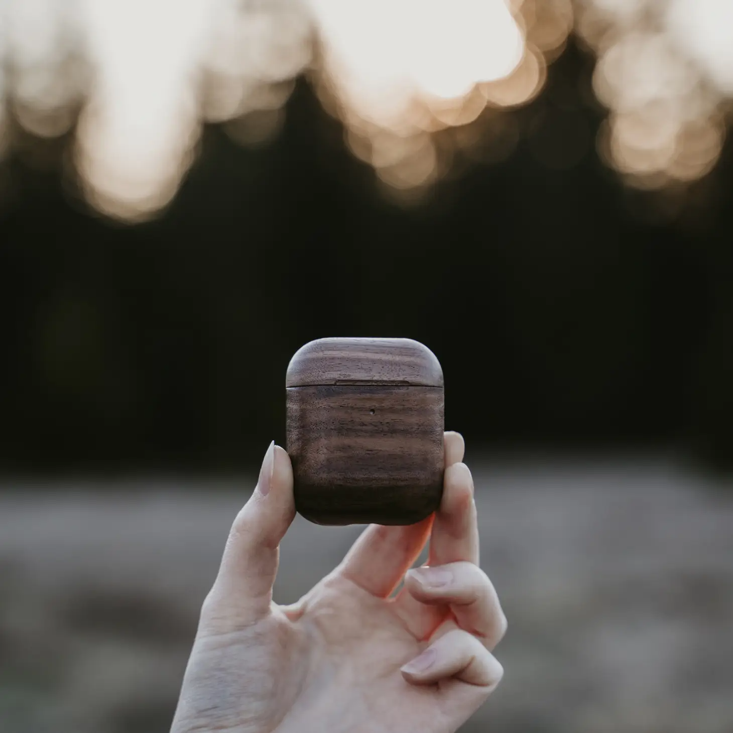 Wooden AirPods Case - Home Works