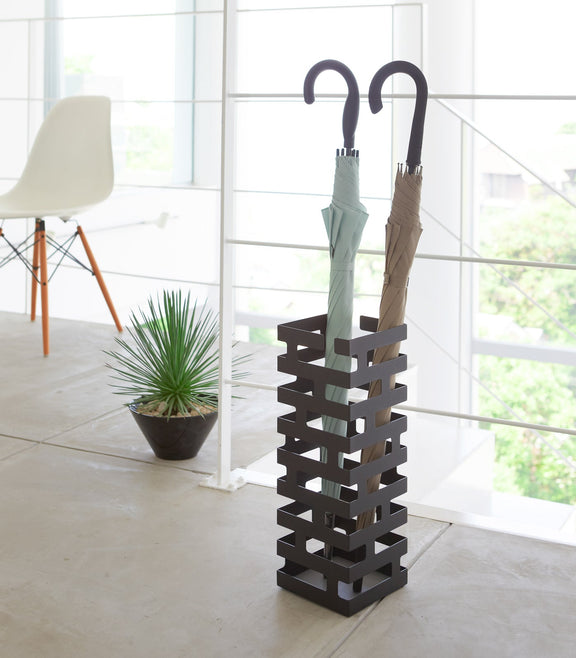 Umbrella Stand - Two Sizes - Steel - Home Works