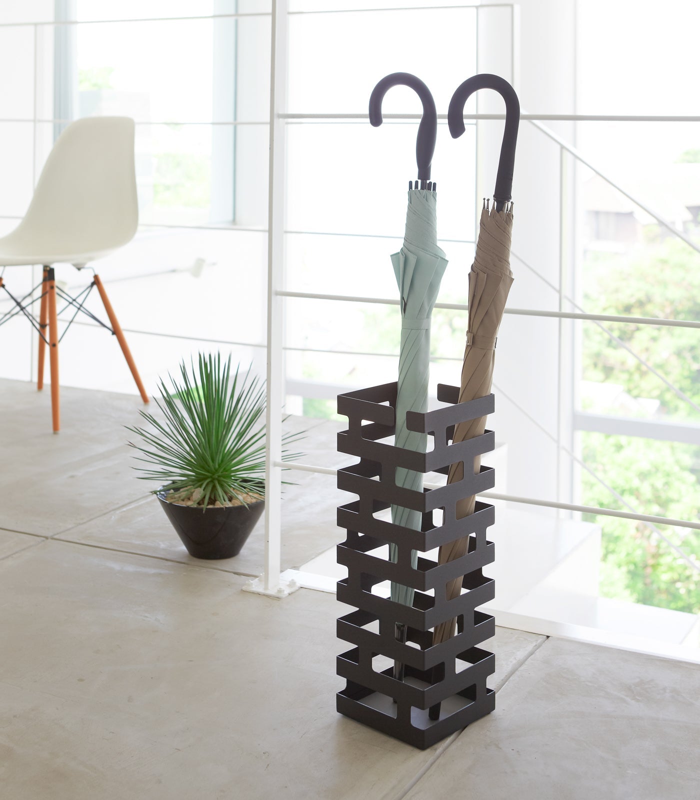 Umbrella Stand - Two Sizes - Steel - Home Works