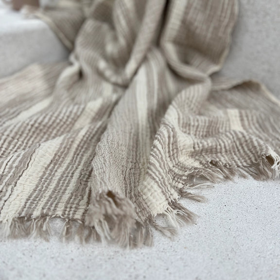 Muslin Cotton Throw - Home Works