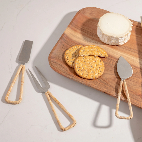 Cane Wrap Cheese Tools Set - Home Works