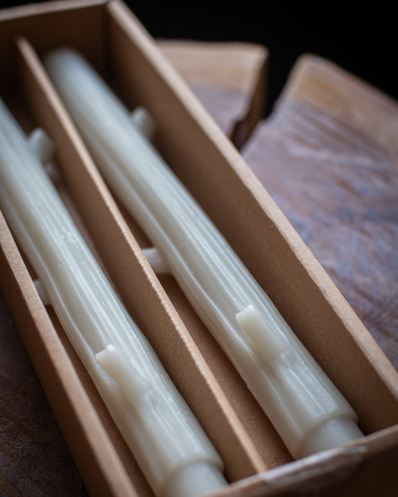 Grey Twig Taper Candles - Home Works